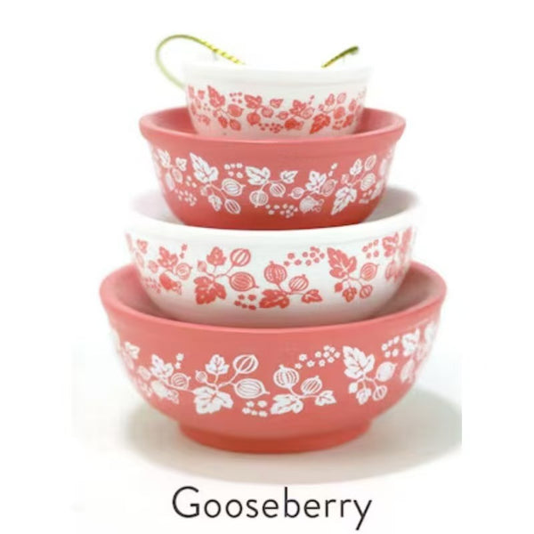 Stacked Bowl Resin Ornament Christmas Party Decoration