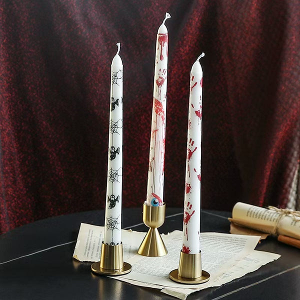 European-Style Long Taper Candle – Set of 2
