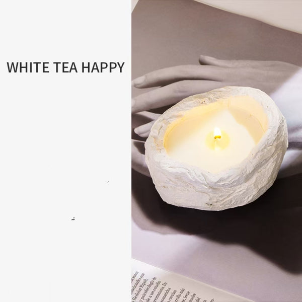 Bird Nest Plaster Cup Scented Candle