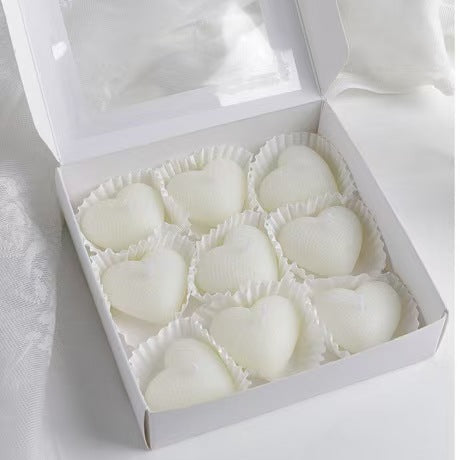 Heart-Shaped Scented Candle Gift Set