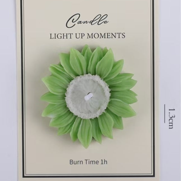 Sunflower Floral Scented Candle, Soy Blend