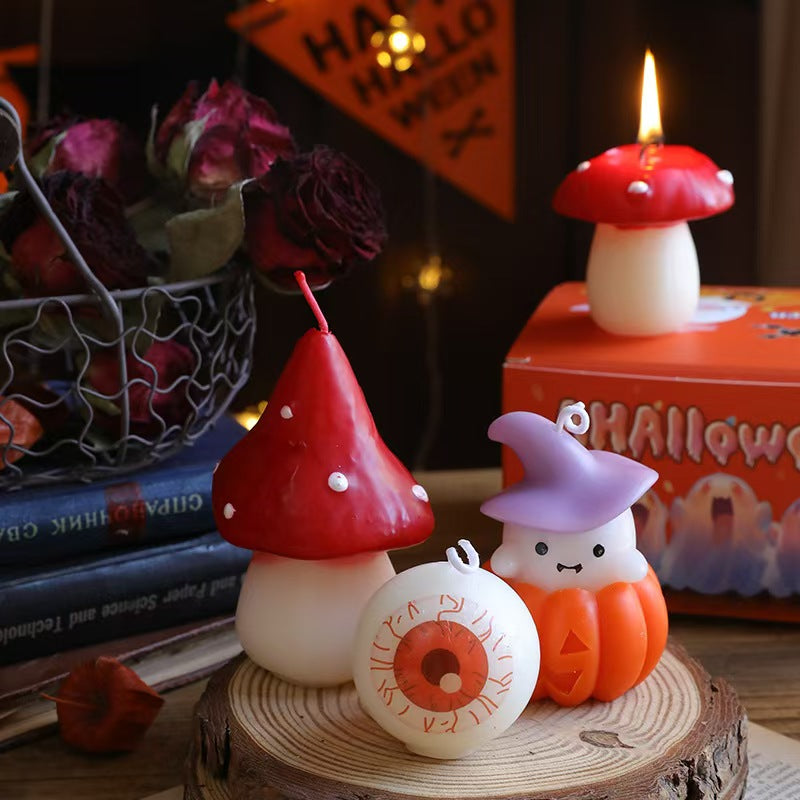 Halloween 3D Candle Gift Set – Novelty Scented Candles
