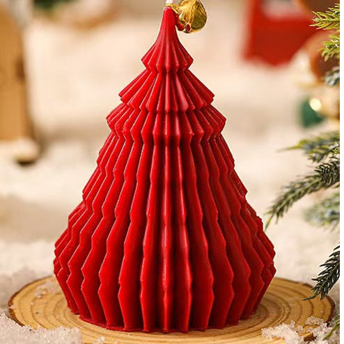 Spiral Christmas Tree Scented Candle