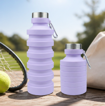 Large Capacity Food-Grade Silicone Collapsible Water Bottle – Portable Foldable Travel Kettle for Outdoor Hiking, Camping & Commuting