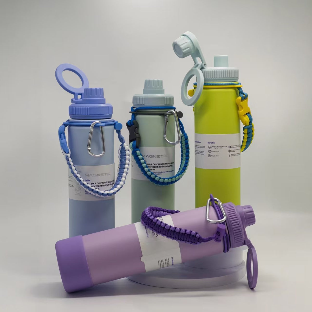750ml Stainless Steel Insulated Water Bottle with Handle