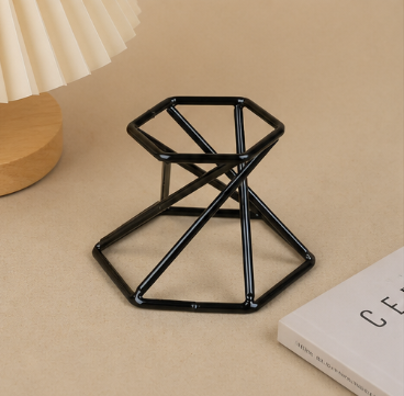 Crystal Ball Metal Base Stand | Iron Art Display Holder for Glass Ball Home Decor