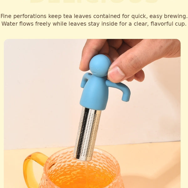 Cartoon Little Guy 304 Stainless Steel Tea Strainer